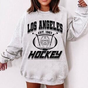 Los Angeles Kings Hockey Team Los Angeles Nhl Sweatshirt Pacific Division